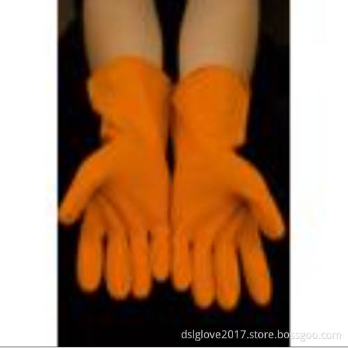 Cycling Purple Household Rubber Gloves To Protect Hands